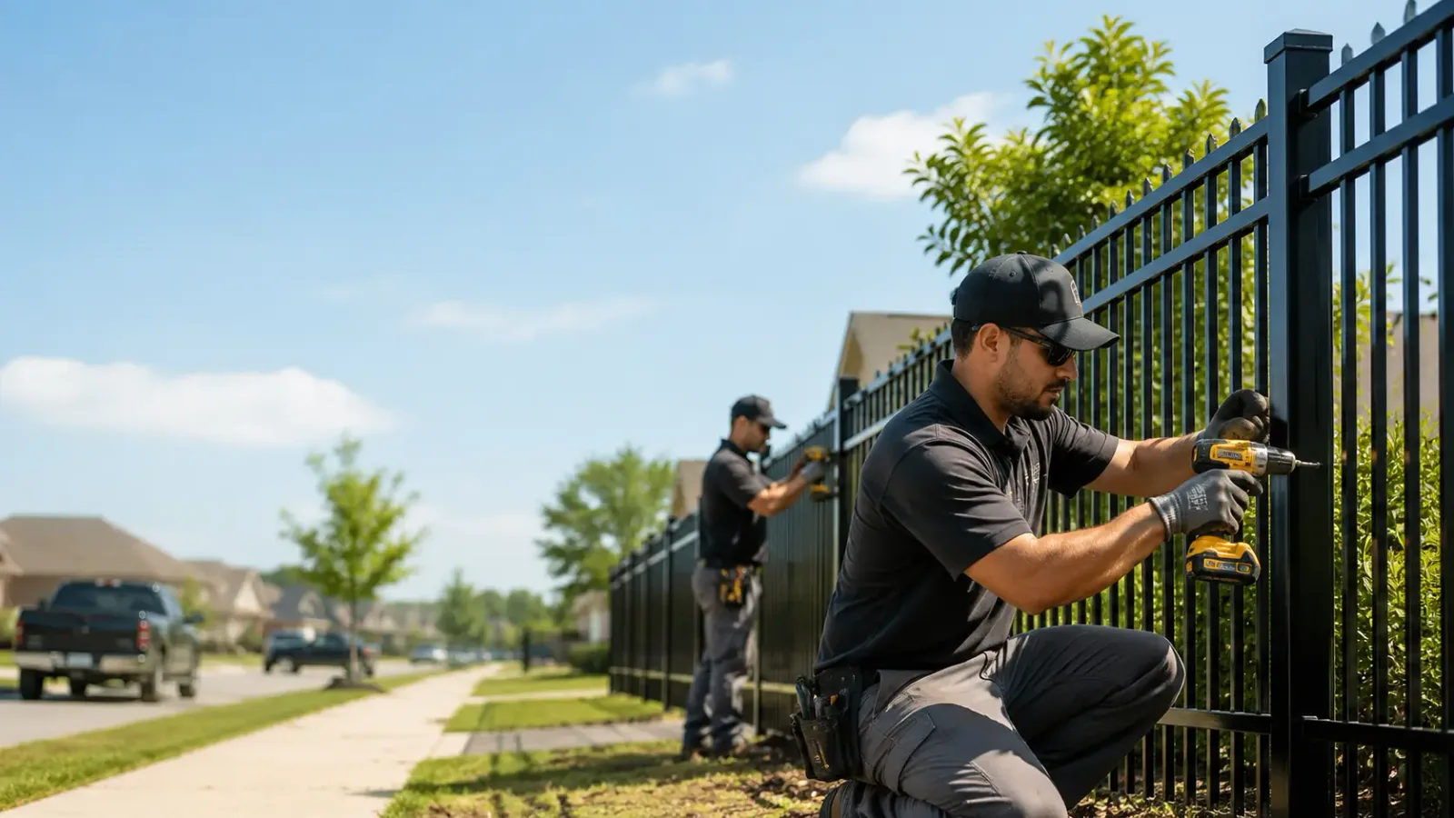 Metal Fence Installation in Eyota, MN